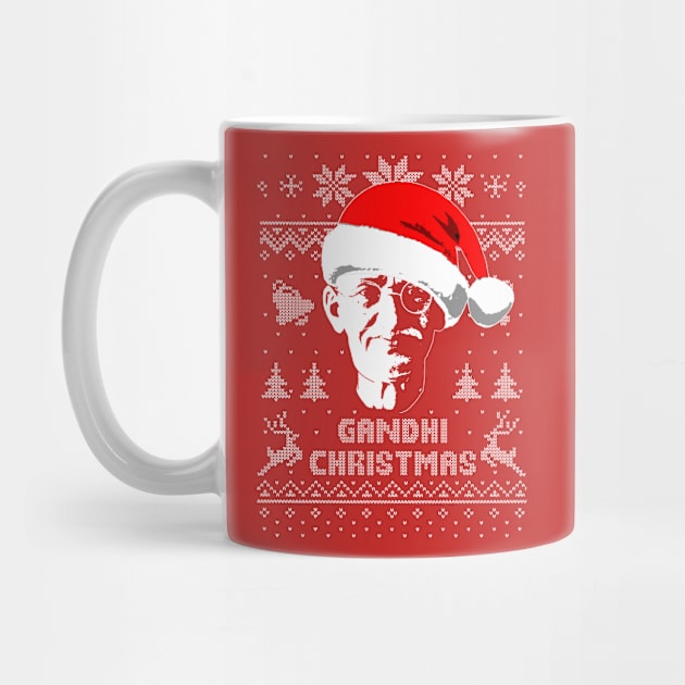 Mahatma Gandhi Christmas by Nerd_art